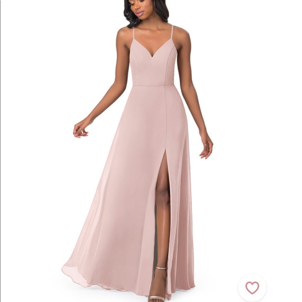 Azazie Dusty Rose A4 Bridesmaids Dress